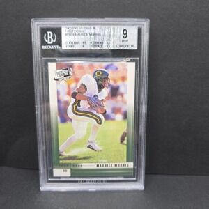 Press‎ Pass Maurice Morris Football  2002 BGS 9 Mint Rookie Card #FD29